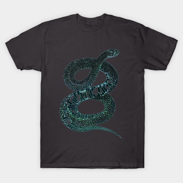 serpent,cobra,reptile,viper,venom,lizard,rattlesnake,king cobra T-Shirt by vabontchi